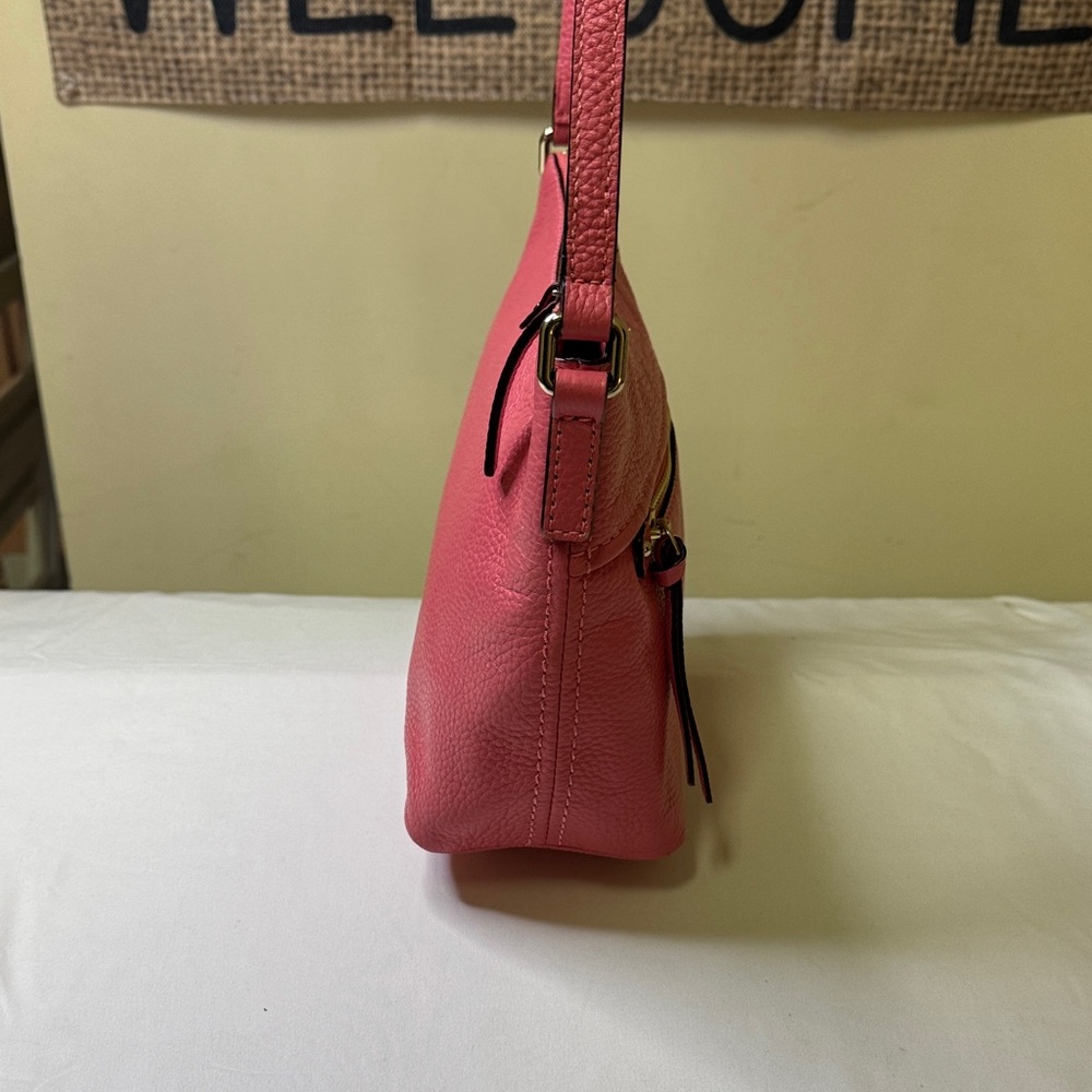 Kate Spade New‎ York Pink Pebbled Leather Crossbody Bag - Picture 6 of 12